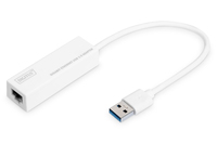 Digitus Gigabit Ethernet USB-3.0-Adapter (Weiß)