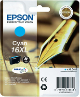 Epson Pen and crossword Singlepack Cyan 16XL DURABrite Ultra Ink