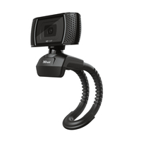 Trust Trino HD Video Webcam 8 MP USB Schwarz (Schwarz)
