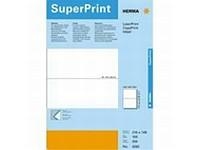 Herma Labels white 210x148 SuperPrint 200 pcs. (Weiß)
