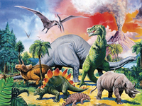 Ravensburger 10957 - Unser Dinosaurier - 100 Teile XXL Puzzle