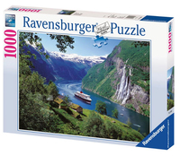 Ravensburger 15804 - Norwegischer Fjord - 1000 Teile Puzzle