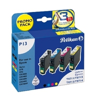 Pelikan 4 Ink-cartridges P13 4-color