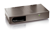 LevelOne AVE-9304 Long Range 4-Port Cat.5 A/V Transmitter (Schwarz, Silber)