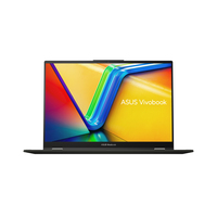 ASUS VivoBook S 16 Flip TN3604YA-MC080W Hybrid (2-in-1) 40,6 cm (16") Touchscreen WUXGA AMD Ryzen™ 7 7730U 16 GB DDR4-SDRAM 1 TB SSD Wi-Fi 6E (802.11ax) Windows 11 Home Schwarz (Schwarz)