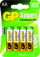 GP Batteries Super Alkaline AA Einwegbatterie Alkali (Mehrfarbig)