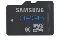 Samsung 32GB MicroSDHC Class 6 (Schwarz)