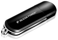 Silicon Power 4GB Luxmini 322 4GB USB 2.0 Schwarz USB-Stick (Schwarz)