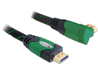 DeLOCK 2m High Speed HDMI 1.4 (Schwarz, Gr&uuml;n)