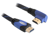 DeLOCK 3m High Speed HDMI 1.4 (Schwarz, Blau)