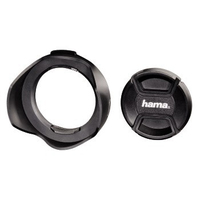 Hama 00093662 Streulichtblende 6,2 cm Schwarz (Schwarz)