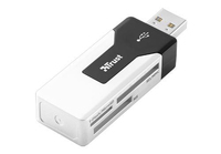Trust 36-in-1 USB2 Mini Cardreader CR-1350p (Weiß)