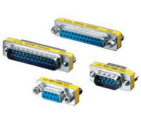 Equip Mini Gender Changer, Metal Version (Grau)