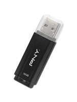PNY Classic Attaché 16GB 16GB USB 2.0 Schwarz USB-Stick (Schwarz)