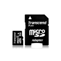 Transcend Micro SDHC 8GB + adapter