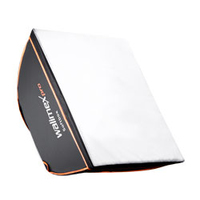 Walimex pro Softbox Orange Line 40x40 (Schwarz, Wei&szlig;)