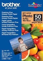 Brother BP71GP50 Premium Glossy Photo Paper (Wei&szlig;)