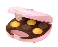 Bestron DCM8162 Cupcake- und Donut-Maker (Pink)