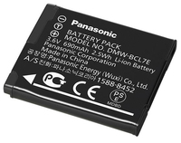 Panasonic DMW-BCL7E Wiederaufladbare Batterie / Akku (Schwarz)
