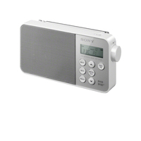 Sony XDR-S40 Digitales DAB+/DAB/UKW-Radio (Weiß)