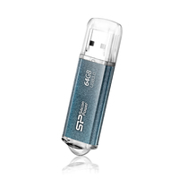 Silicon Power Marvel M01 64GB 64GB USB 3.0 Blau USB-Stick (Blau)