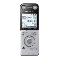 Sony ICD-SX733D Digitaler Voice Recorder mit 4GB und direktionalem Mikrofon (Silber)