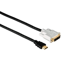 Hama HDMI - DVI/D Connection Cable, 2 m (Schwarz)