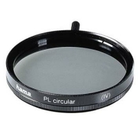 Hama Polarising Filter Circular, 55,0 mm, Coated, Black (Schwarz)