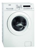 AEG L73480FL Freistehend 8kg 1400RPM A+++ Weiß Vorderseite Waschmaschine (Weiß)