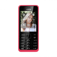 Nokia 301 (Schwarz, Pink)