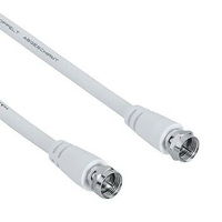 Hama SAT Connecting Cable 1.5 m (Weiß)