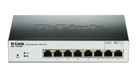 D-Link DGS-1100-08P Netzwerk-Switch Managed L2 Gigabit Ethernet (10/100/1000) Power over Ethernet (PoE) Schwarz (Schwarz)