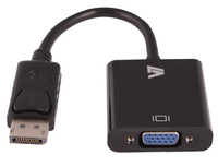 V7 Displayport zu VGA Adapter (Schwarz)