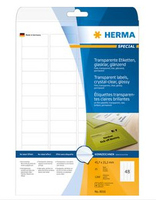 Herma 8016 selbstklebende Etikette (Transparent)