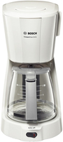 Bosch TKA3A031 Kaffeemaschine Filterkaffeemaschine 1,25 l (Grau, Weiß)