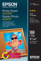 Epson Photo Paper Glossy - 10x15cm - 100 Blätter