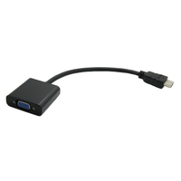 Value HDMI-VGA Adapterkabel, HDMI ST / VGA BU (Weiß)