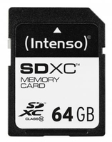 Intenso SDXC 64GB Class 10 (Schwarz)