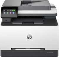 HP Color LaserJet Pro MFP 3302fdwg, Farbe, Drucker für Kleine und mittlere Unternehmen, Drucken, Kopieren, Scannen, Faxen, Drahtlos; Drucken vom Smartphone oder Tablet; Automatischer Vorlageneinzug; Beidseitiger Druck; Beidseitiges Scannen; Scannen an E-M