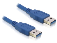 DeLOCK Cable USB 3.0-A male/male (Blau)