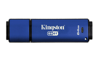 Kingston Technology DataTraveler Vault Privacy 3.0 Anti-Virus 64GB 64GB USB 3.0 Blau USB-Stick (Blau)