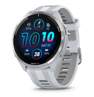 Garmin Forerunner 965 3,56 cm (1.4") AMOLED 47 mm Digital 454 x 454 Pixel Touchscreen Wei&szlig; WLAN GPS