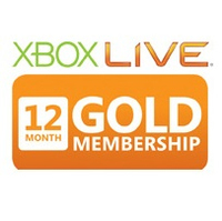 Microsoft Xbox 360 LIVE 12m Gold Subscription