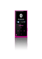 Lenco Xemio 760 BT 8GB (Schwarz, Pink)