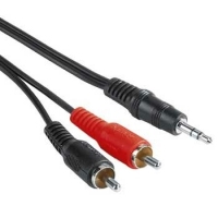 Hama 30455 Audio-Kabel (Schwarz)