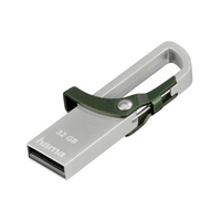 Hama Hook-Style 32GB USB 2.0 32GB USB 2.0 Grün USB-Stick (Grün)