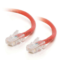 C2G Cat5E Assembled UTP Patch Cable Red 1m (Rot)