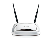 TP-LINK 300Mbps-Wireless-N-Router (Schwarz, Weiß)