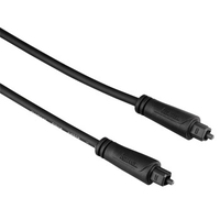 Hama - Cable de audio de fibra óptica, 1,5 m con conector ODT (Schwarz)