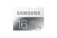Samsung 16GB, SDHC, Pro (Grau, Weiß)